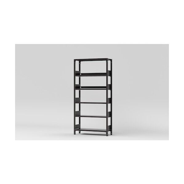 書架RKU 基本 D340天地6段 傾斜2段付