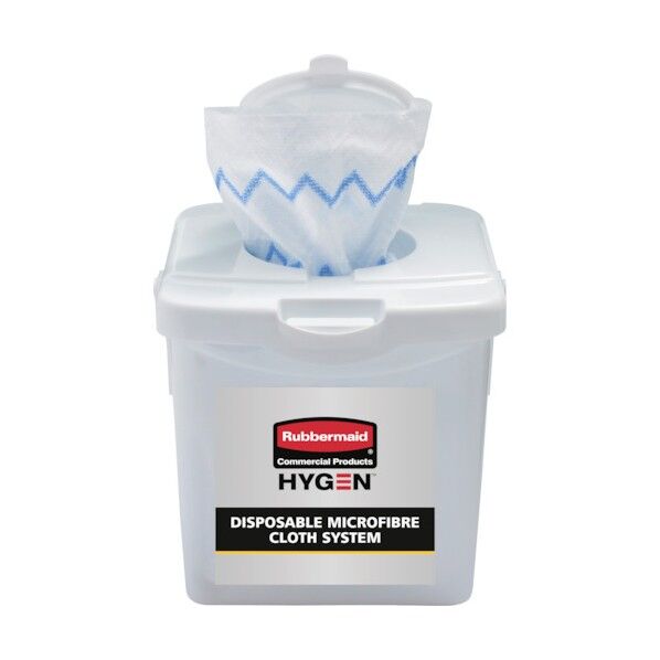 ディスポーサブルマイクロファイバークロス用ハンドル付きケース RM1965401WT 4個