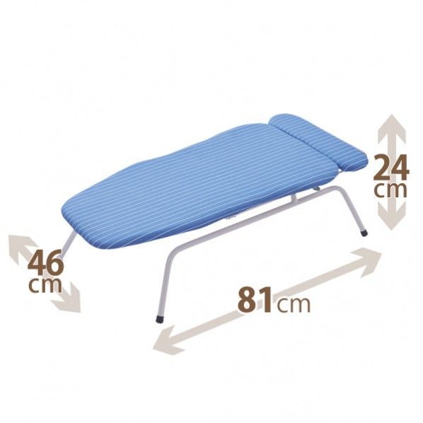 アイロン台 座式 折りたたみ ポーリッシュ サイズ(約):幅81×奥行46×高さ24cm 1個