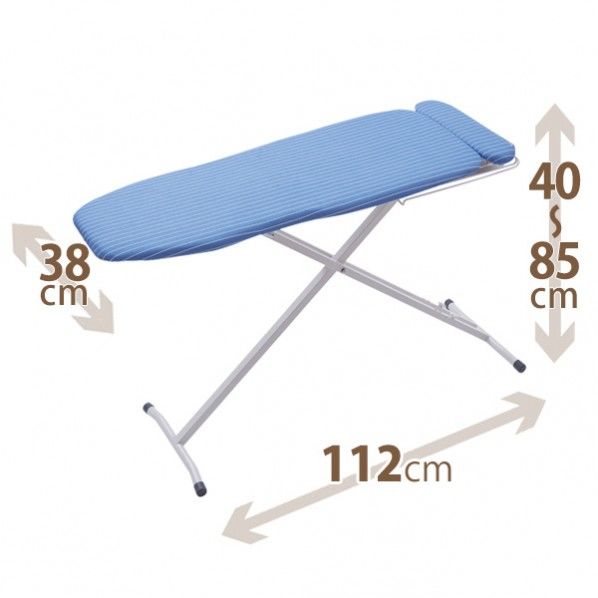 アイロン台 スタンド式 折りたたみ ポーリッシュ サイズ(約):幅112×奥行38×高さ85cm(高さ85cm使用時/アイロン置き台含まず) 1個