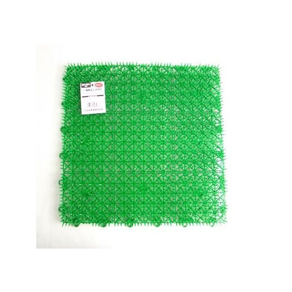 人工芝 ジョイント 日本製 コンドル 若草ユニット 1枚あたりサイズ（約）:幅30×奥行30×厚み2cm 18枚