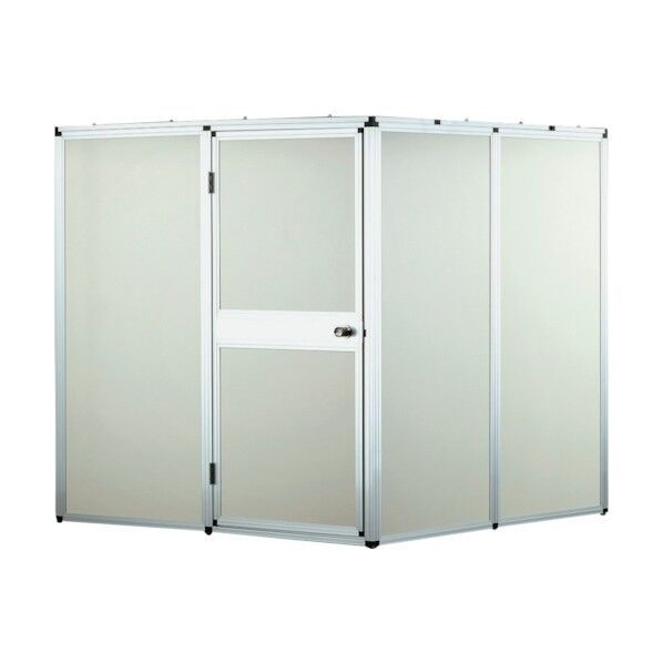 SAINT アルミフレーム製防音ブースキット2連 H2000 SAINT BOOTH-KIT-AF H2.0-2 1点