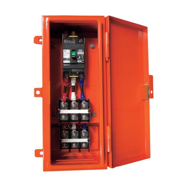セフティー電気用品 仮設主幹盤 主幹100A S125-100A 1点