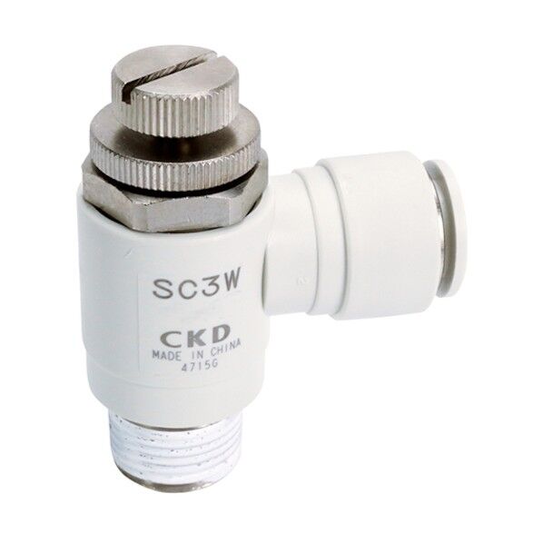 スピードコントローラエルボタイプ ワンタッチ継手付 SC3W-10-6-P6 1点