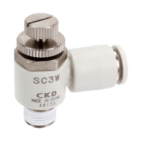 スピードコントローラエルボタイプ ワンタッチ継手付 SC3W-8-6-P6 1点