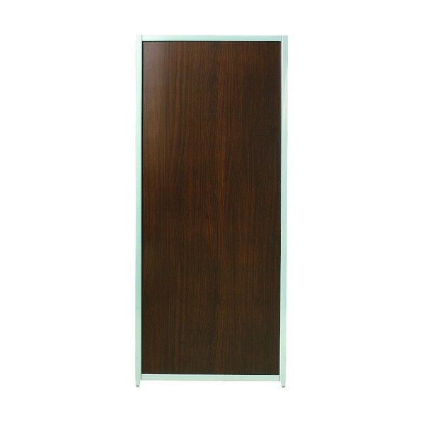 弘益 マグネットパーティション600X20X1525 MDF/塩ビ貼り ウォールナット SMP1506MPWT 1点