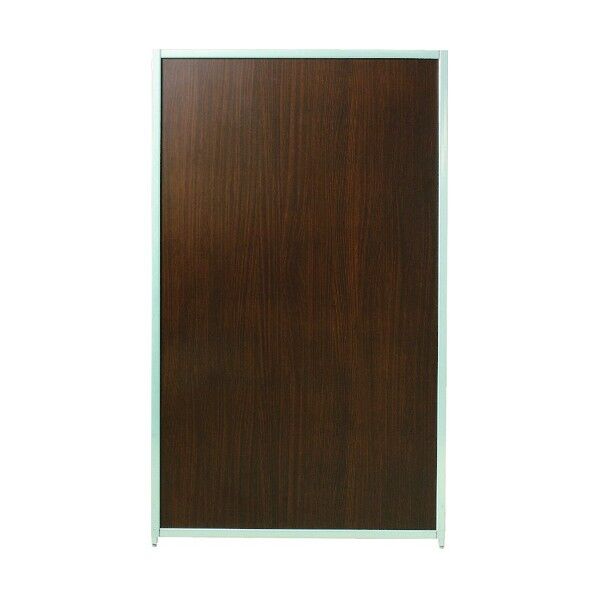 弘益 マグネットパーティション900X20X1525 MDF/塩ビ貼り ウォールナット SMP1509MPWT 1点