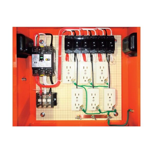 仮設電灯分電盤 主幹40A 6回路 SL40-60 1点