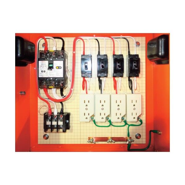 仮設電灯分電盤 主幹60A 4回路 SL60-40 1点
