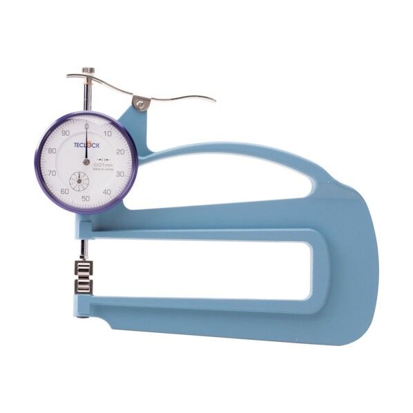 ローラーシックネスゲージ 測定範囲6mm 差込み深さ120mm SM-124-RL 1点