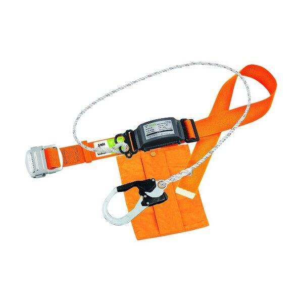 SNHロープ式胴ベルト イエロー SNHN-YL 1点