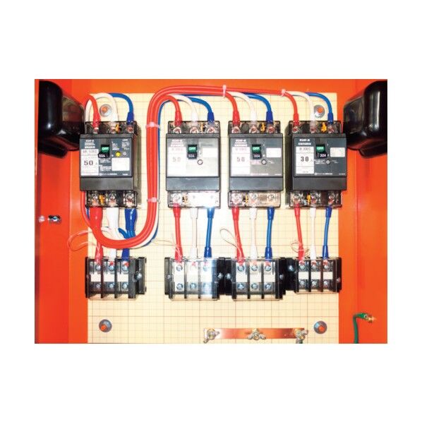 仮設動力分電盤 主幹50A 3回路(50A×2)(30A×1) SP50-N3 1点