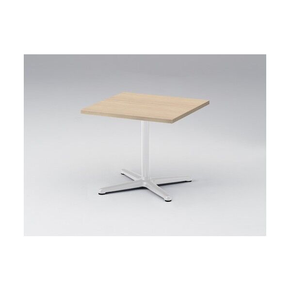 ノットワーク カフェローテーブル角型 天板アモナアカシア 脚ホワイト TLL-0665J-WA 1点...