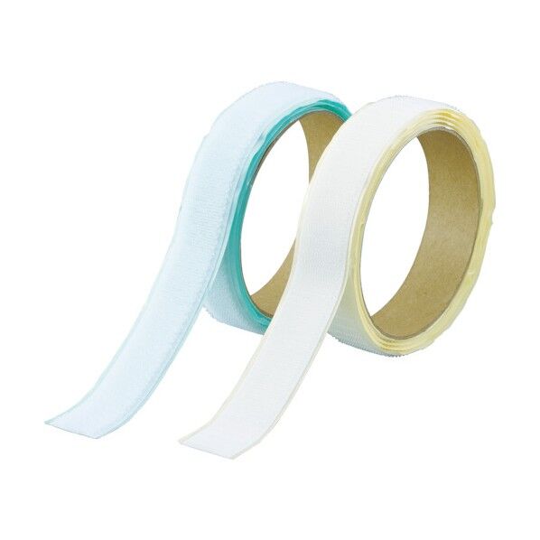 マジックテープセット弱粘着20mm×1m白 120 x 50 x 53 mm TPD-20MTS-W 1点