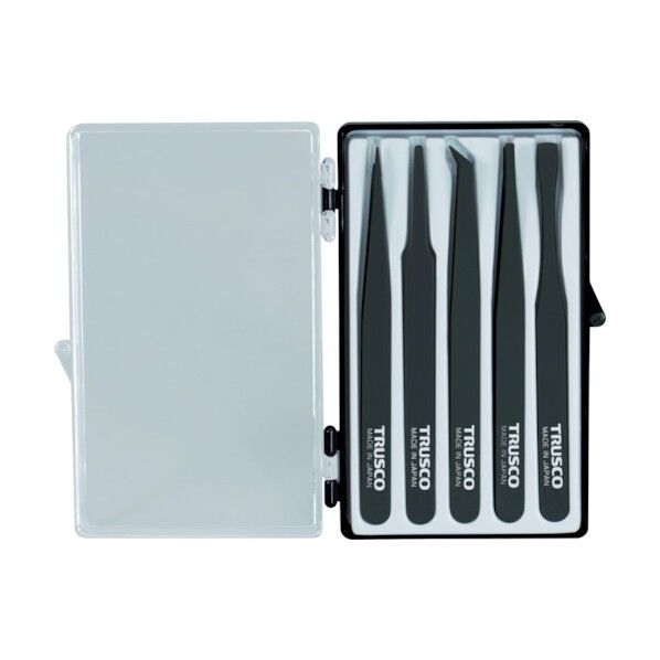 プラスチック製ピンセット5本組セット