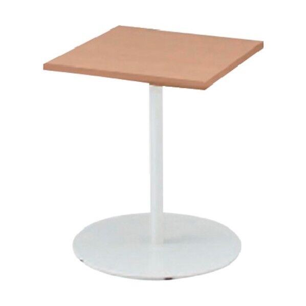 テーブル(角型) 600×600×720 天板色ホワイトオークM 支柱ホワイト TRA-066LH-W992 1点...