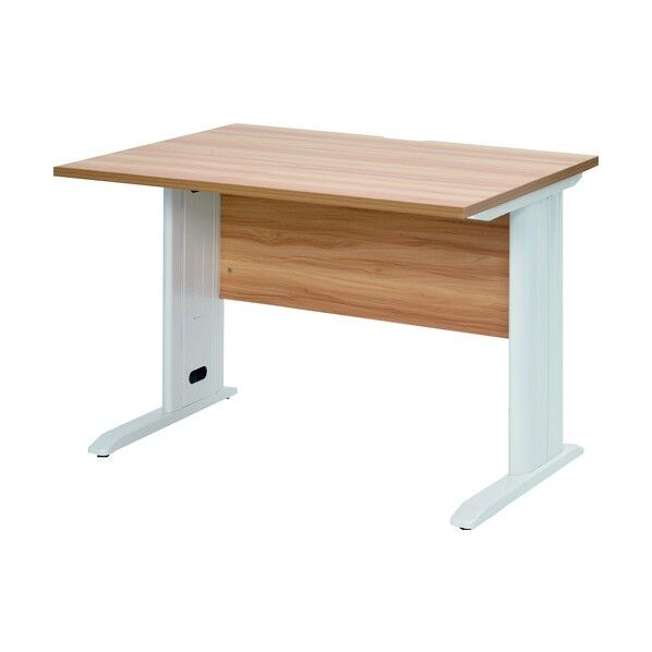 平机 ナチュラル天板X白脚 W1000xD700XH700 TSLD1070NA-W 1点