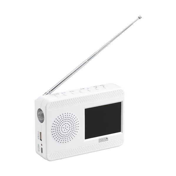 3.2インチ手回し充電 ワンセグテレビ
