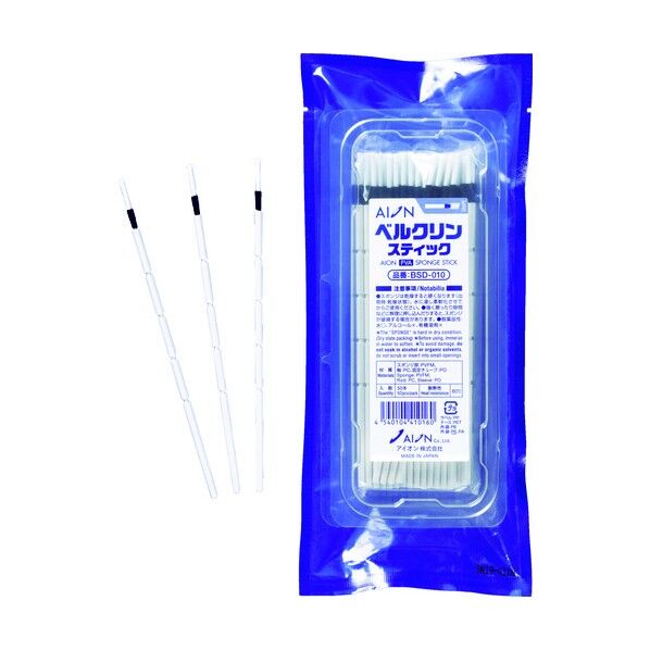 アイオン AIONベルクリンスティック/PVAスポンジヘッド BSD-010 50 本入 ...