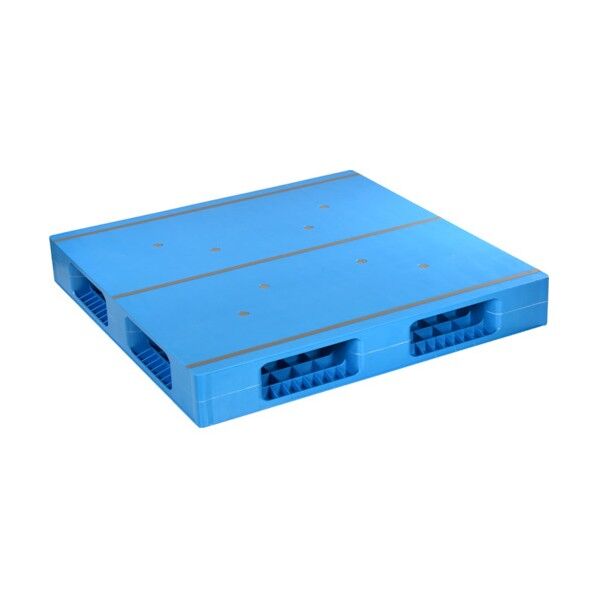 プラスチックパレットAZFR-1111FE 両面四方差し ブルー