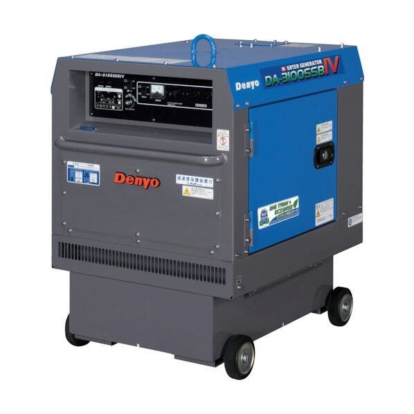 デンヨー ディーゼルエンジン発電機 DA-3100SSBIV 1点