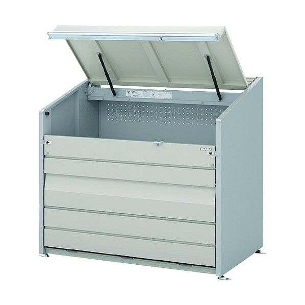 ダストボックスミニ DCN-149M (メッシュ床タイプ)1300L サンドベージュ/ミストグレー GG79M0 1台