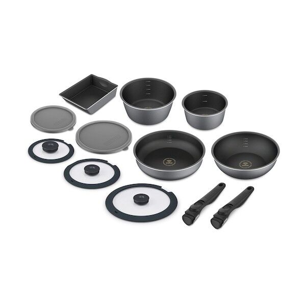 アイリスオーヤマ 537289 ダイヤモンドコートパンディープラス IH12点セット DCI-S12S (537289) 1点