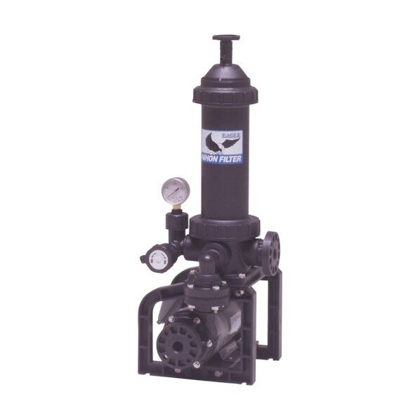 フイルター ポンプ付きろ過機 イーグルBシリーズ(ブラック) 2500L/h 60Hz仕様 EGL-1-B-6-T 1点