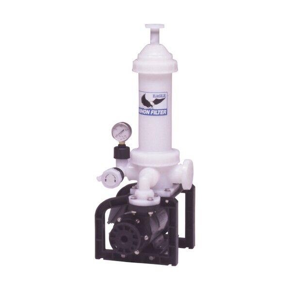 フイルター ポンプ付きろ過機 イーグルCシリーズ(強酸液用) 2500L/h  60Hz仕様 EGL-1-C-6-T 1点
