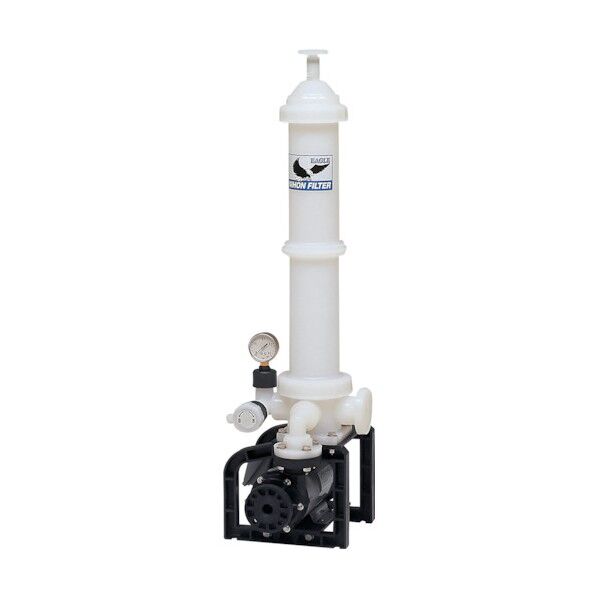 フイルター ポンプ付きろ過機 イーグルCシリーズ(強酸液用) 2700L/h 60Hz仕様 EGL-2-C-6-T 1点