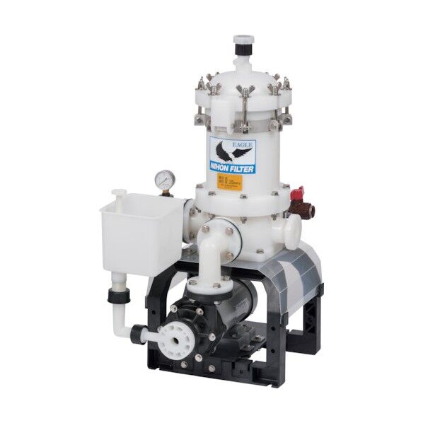 フイルター ポンプ付きろ過機 イーグルCシリーズ(強酸用) 6000L/h 60Hz仕様 EGLE-4-C-6-T 1点