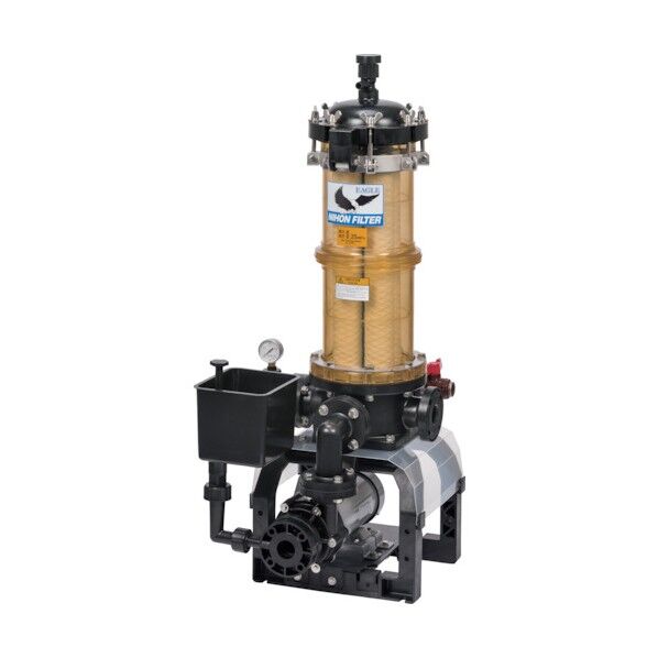 フイルター ポンプ付きろ過機 イーグルAシリーズ(中が見える) 13000L/h 60Hz仕様 EGLE-8-A-6-T 1点