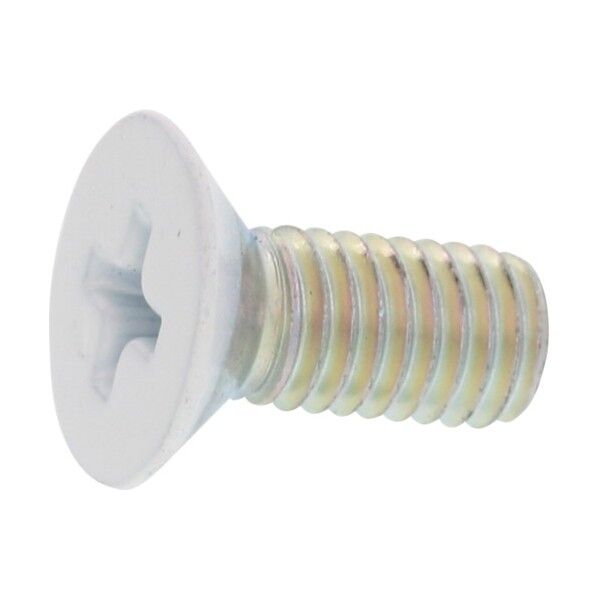 頭部ホワイト  (+)サラ小ネジ 三価ホワイト 4×10 00-00-0001-0040-0100-A3-160P 160本