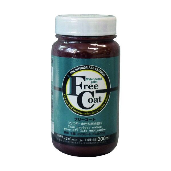 新フリーコート ボルドー 200ml 1缶