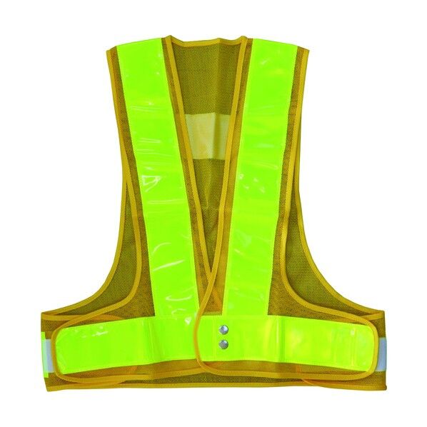 安全ベスト 黄メッシュ 黄反射 反射帯70幅 VSTK70YY 1点