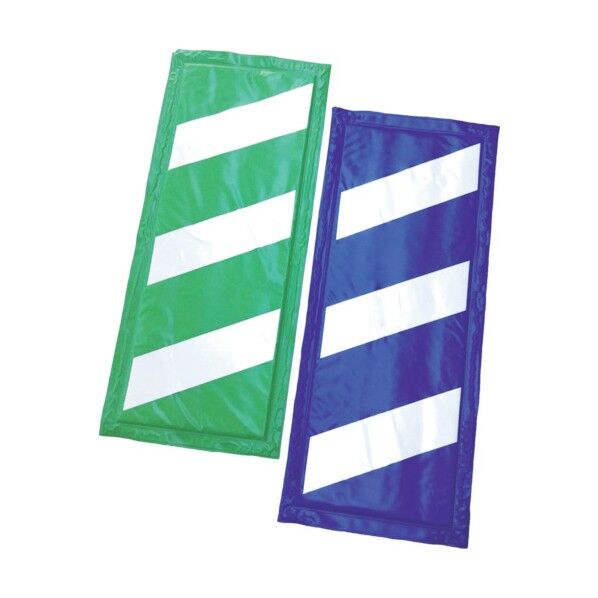 日大工業 ワニ印 コーナー用クッション養生材 スマートコーナー 青/白 (3枚入) 000221 10枚...