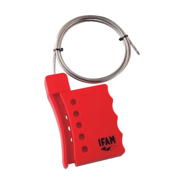 ロックアウト用ケーブルロック 5穴 1.8m 467 1点