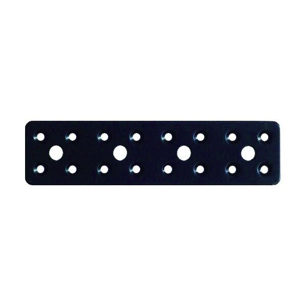 マルチ金物プレートブラック2.3×40×160