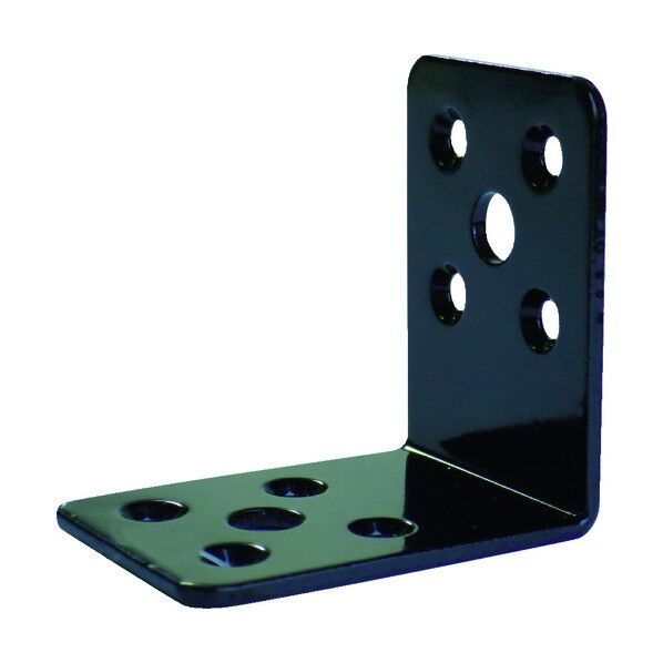 マルチ金物L型ブラック2.3×40×55×55