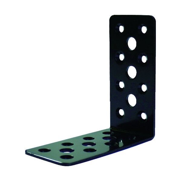 マルチ金物L型ブラック2.3×40×85×85