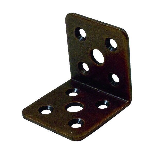 マルチ金物L型ブロンズ2.3×40×42×42