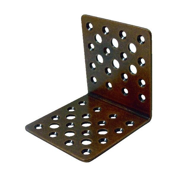 マルチ金物L型ブロンズ2.3×80×85×85