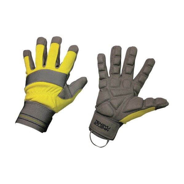 天牛防振手袋 黄 0035-L 1点