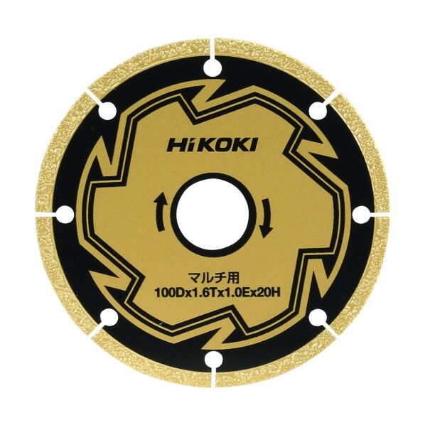 ダイヤモンドカッター 丸のこ用 100mm 0037-1195 1個