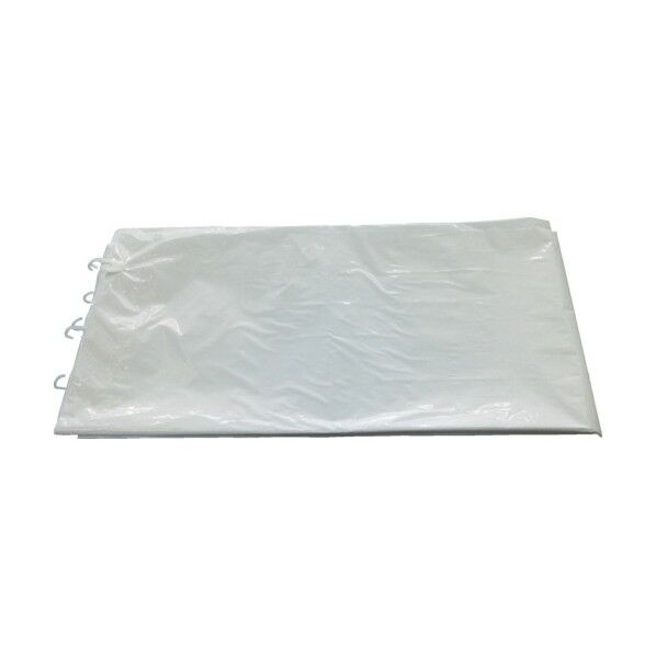 ワニ印 日除けカーテン ポリエチレン製 乳白 幅2m×長さ1.95m