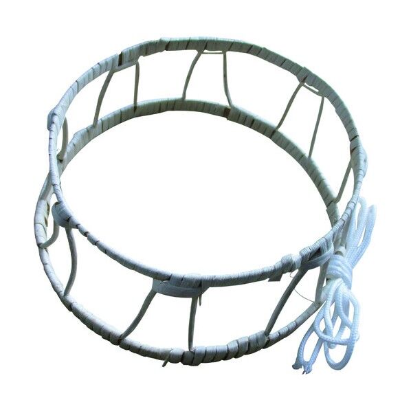 天然笠の台座 白 8951 1点