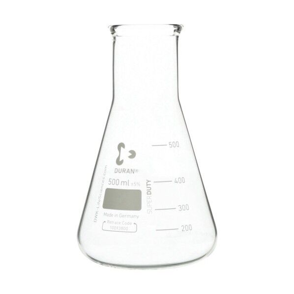 スーパー肉厚三角フラスコ 500mL