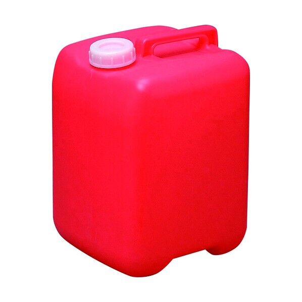 正角缶10Lレッド レッド 0186R 1点