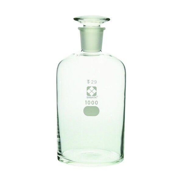 試薬びん細口 白 1L 29/35 017030-1000A 10個