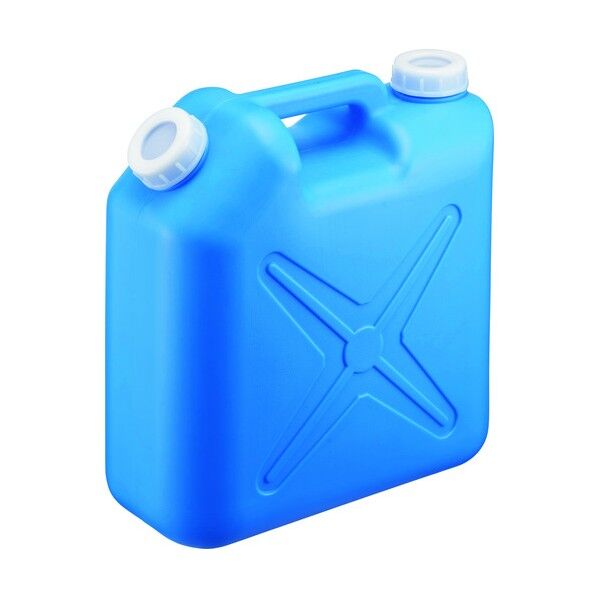 扁平缶10Lブルーノズルなし 0206BL 1点